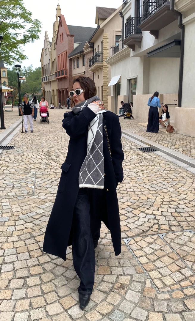 Singularity Me10A 091-3 绵羊毛骆驼绒立体挺括酷飒气场大衣外套