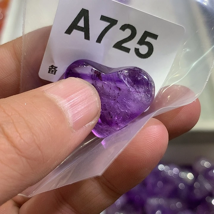 喵***人未镶嵌珠宝半成品水晶天然水晶A725