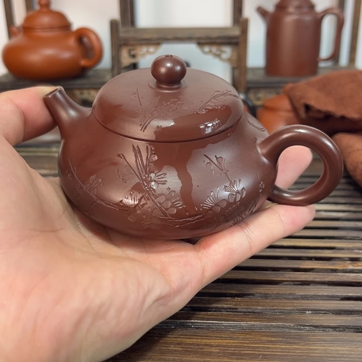 茶壶紫砂原矿紫砂手工制作