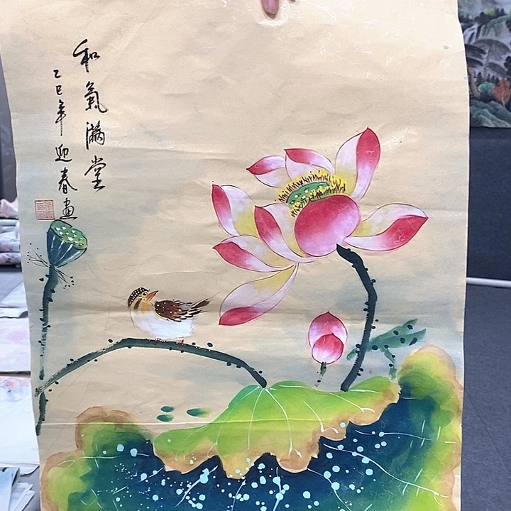 国画国画作品手绘