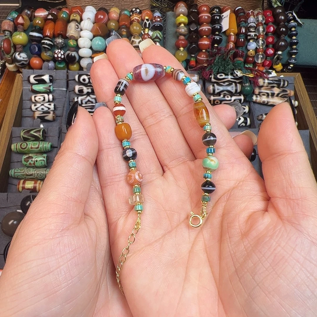 玛瑙/玉髓未镶嵌手链