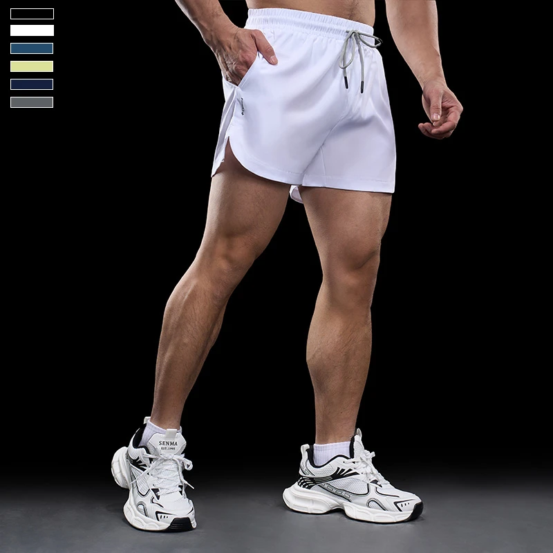 霸道肌肉  男士户外运动健身短裤运动速干宽松透气跑步训练短裤