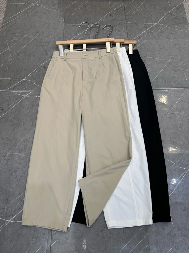 【墨涵精选】新款韩版百搭时尚减龄气质休闲裤5760