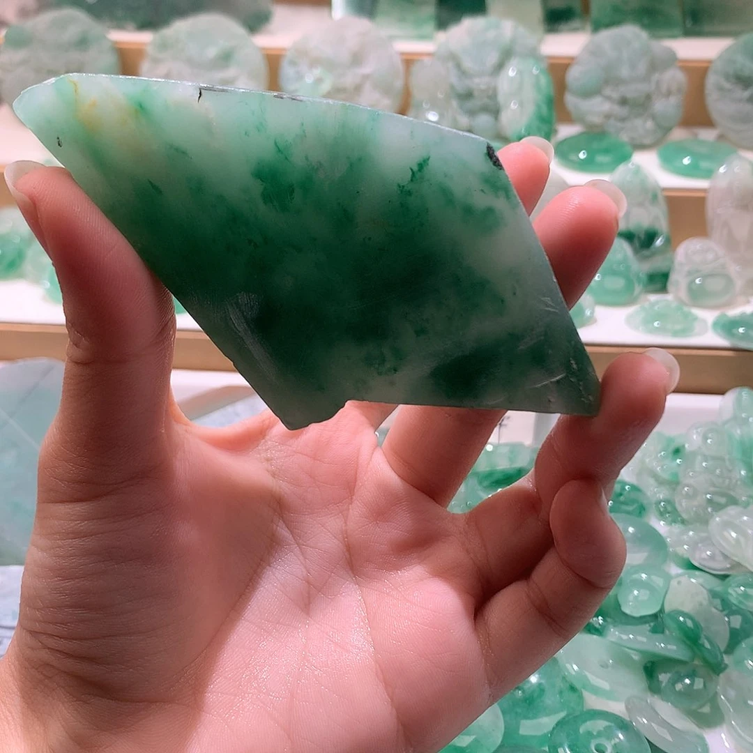 石英质玉未镶嵌珠宝半成品