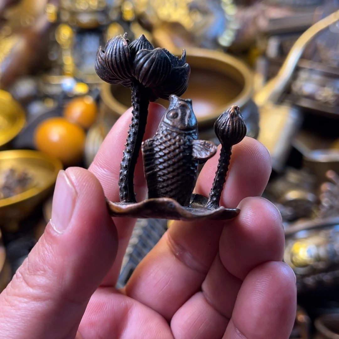 茶壶香炉铜器摆件