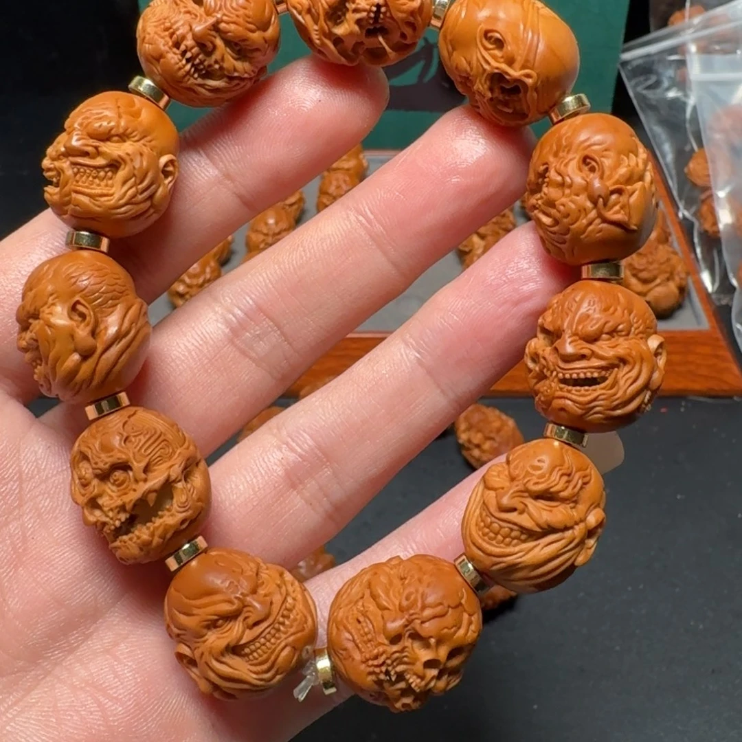 保***静橄榄核吊坠橄榄核