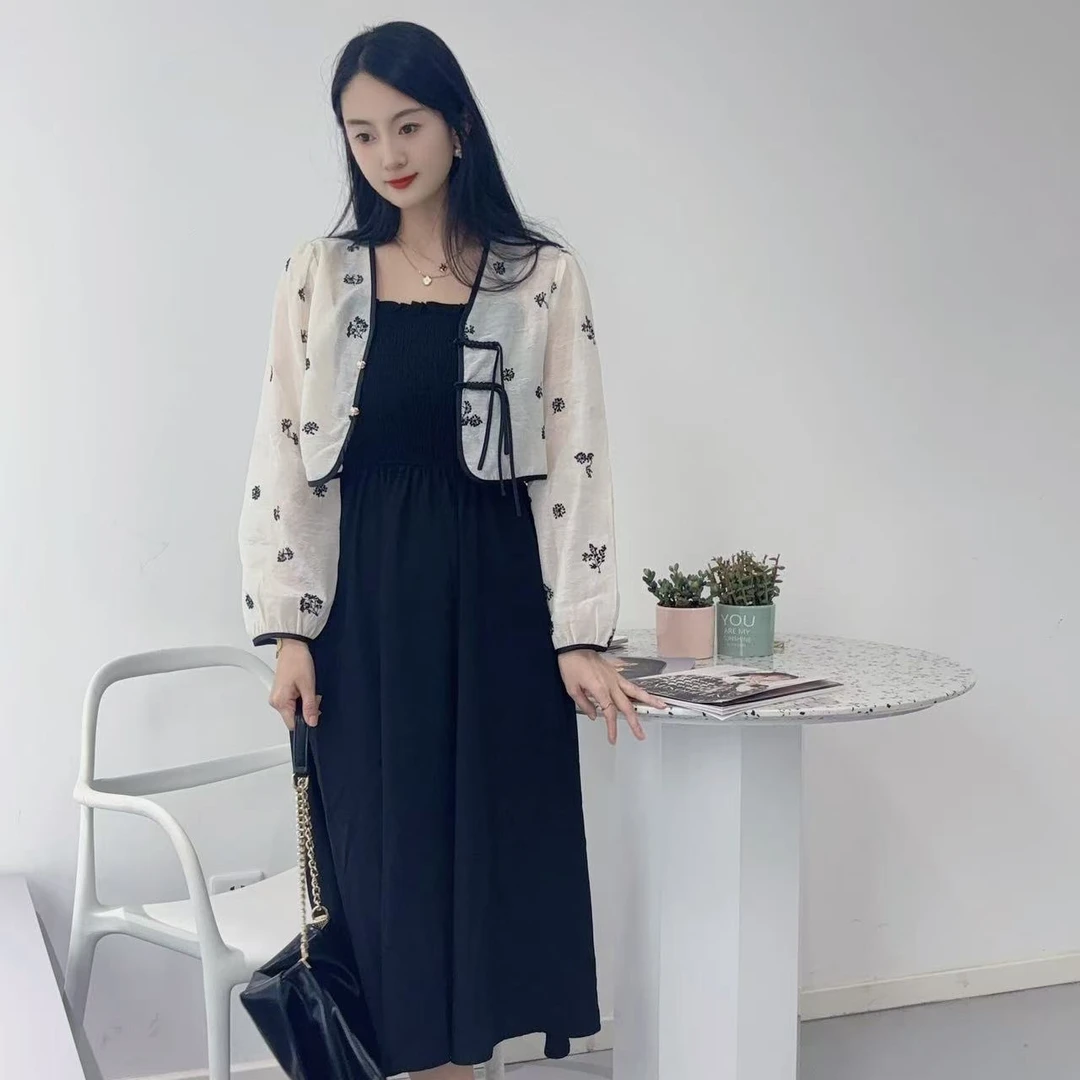 HIUOYA【夏季新品】优雅显瘦女装连衣裙24271616