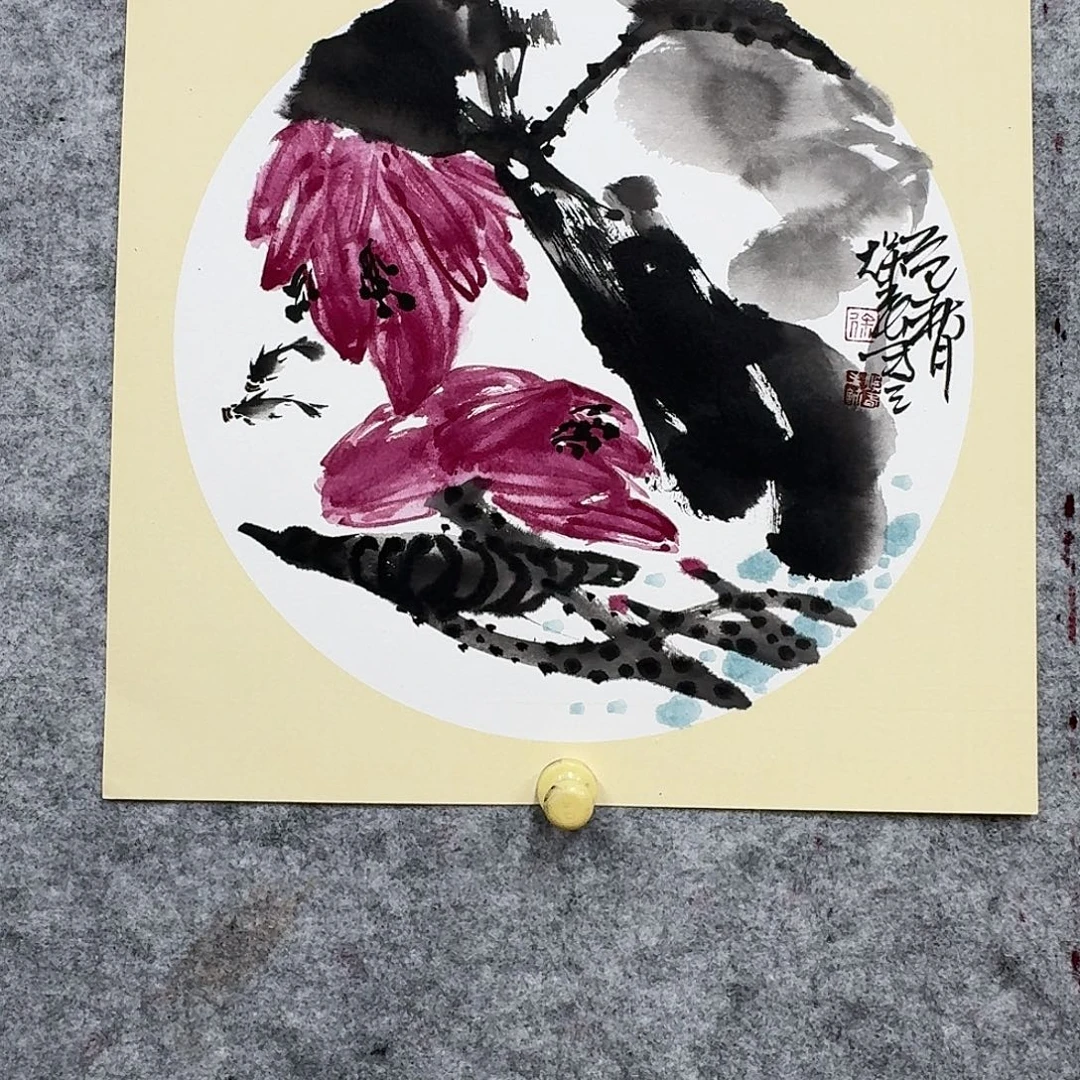 国画荷花国画8888888
