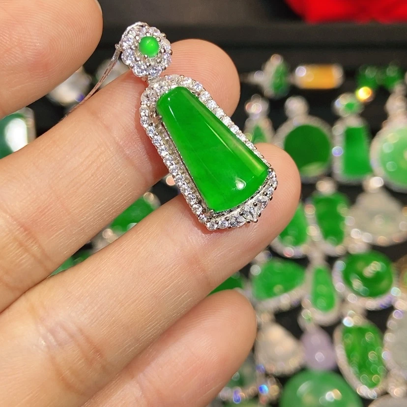 【闪购商品】翡翠未镶嵌颈饰天然翡翠