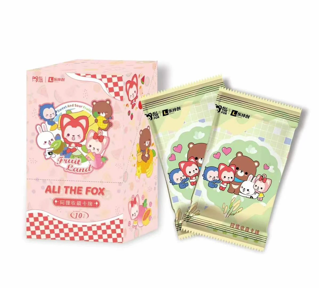 正版《阿狸-欢乐时光》第一弹收藏卡牌盲盒 默认代拆