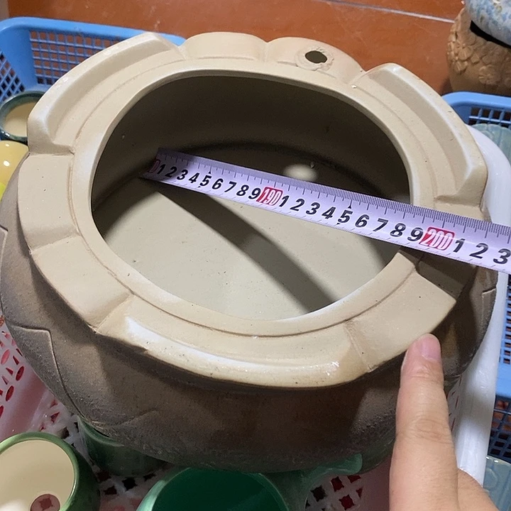 紫砂花盆水培瑕疵盆无孔