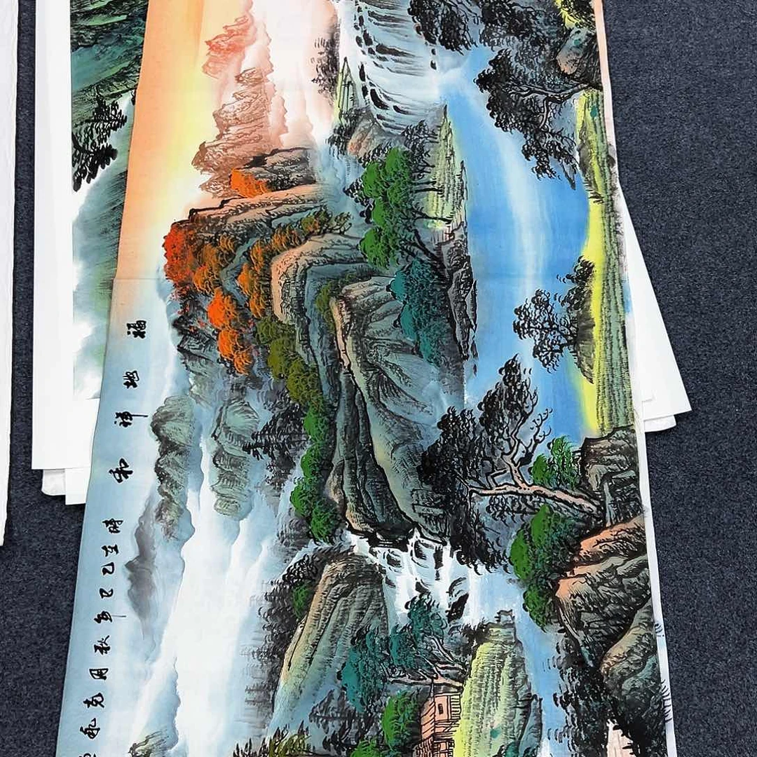 国画宣纸国画纯手绘作品
