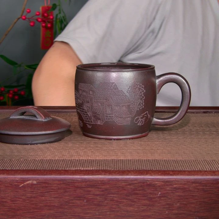 茶杯紫砂高货放漏