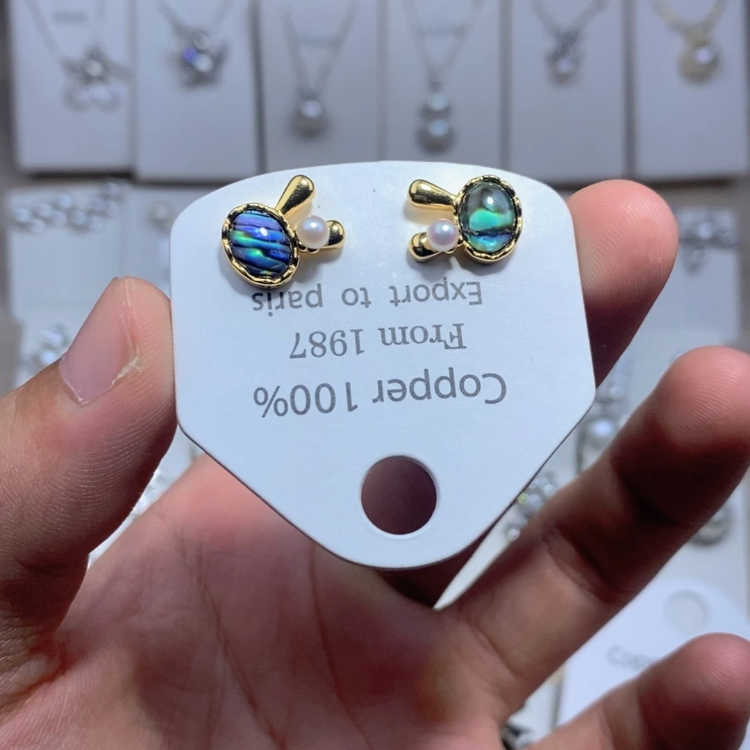 未镶嵌耳饰淡水珍珠