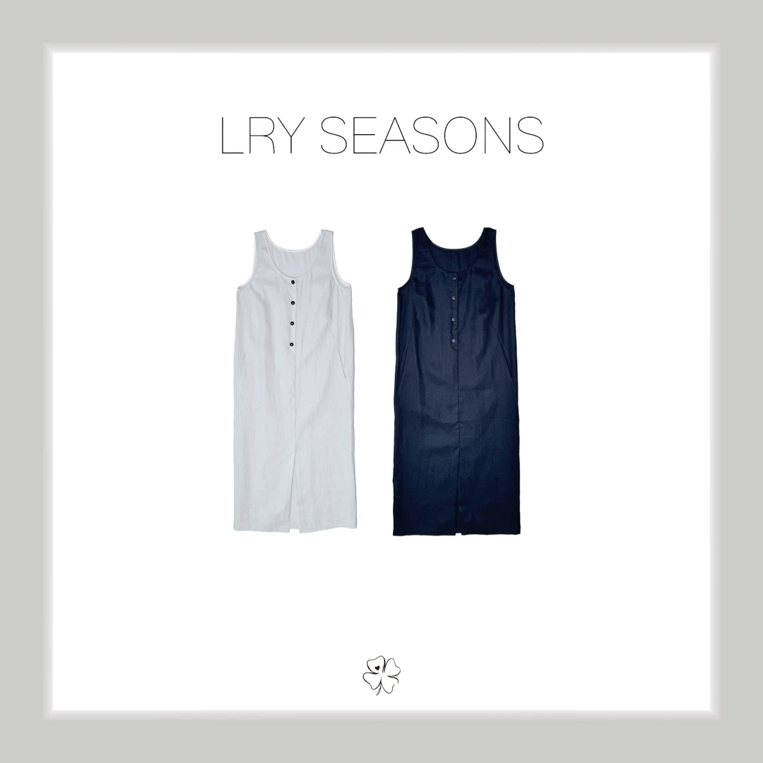 LRY SEASONS |单排扣背心裙25251