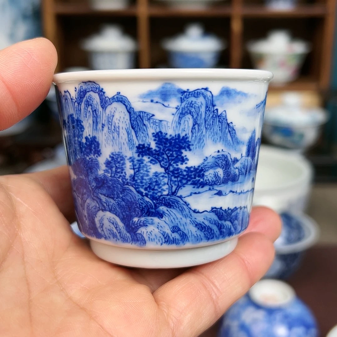 杯子瓷景德镇陶瓷茶器