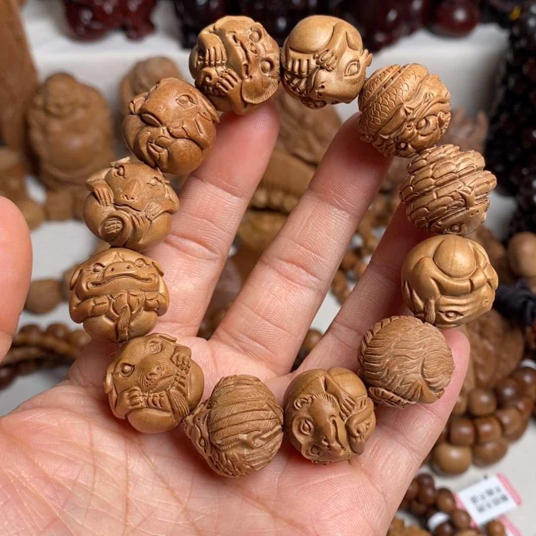 檀香木手串/手链?十二生肖