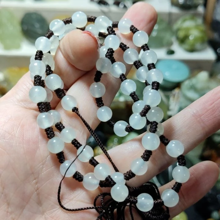 岫玉链子链子未镶嵌