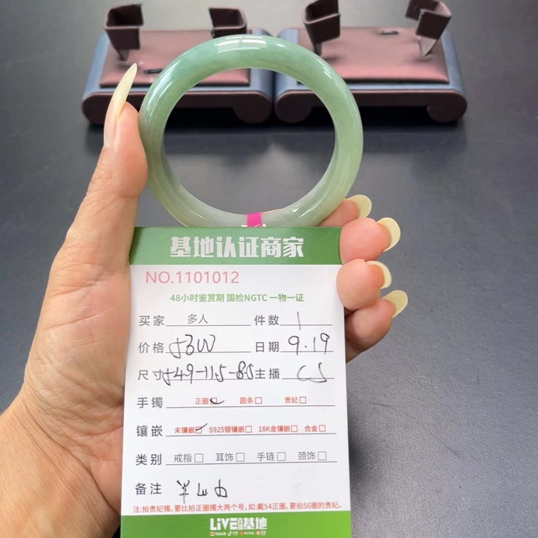 未镶嵌手镯翡翠多人