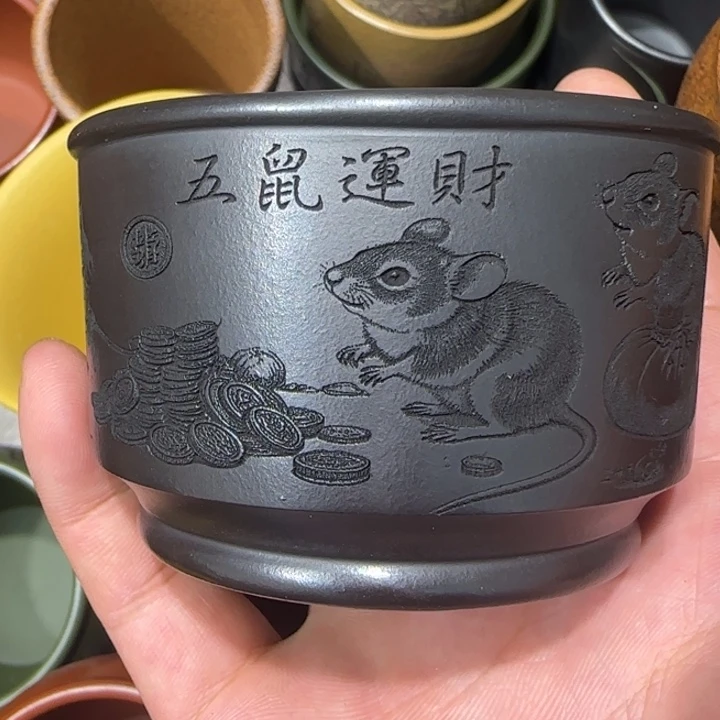茶杯紫砂全手工制作工艺