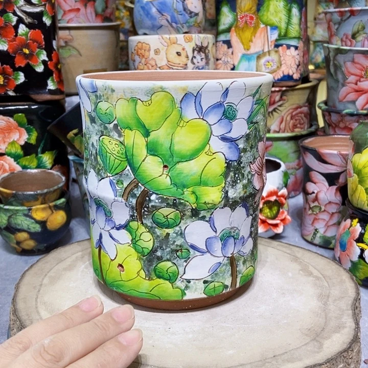 景德镇艺术手绘作品