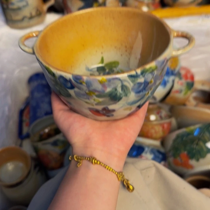 瓷片景德镇陶瓷手工手绘