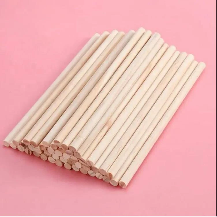 圆木棍木棒衣柜圆形木棍长木棍定制松木棍建筑装饰DIY手工