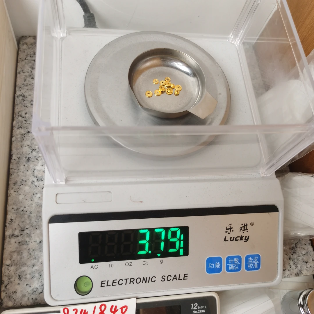 足金黄金文玩配饰