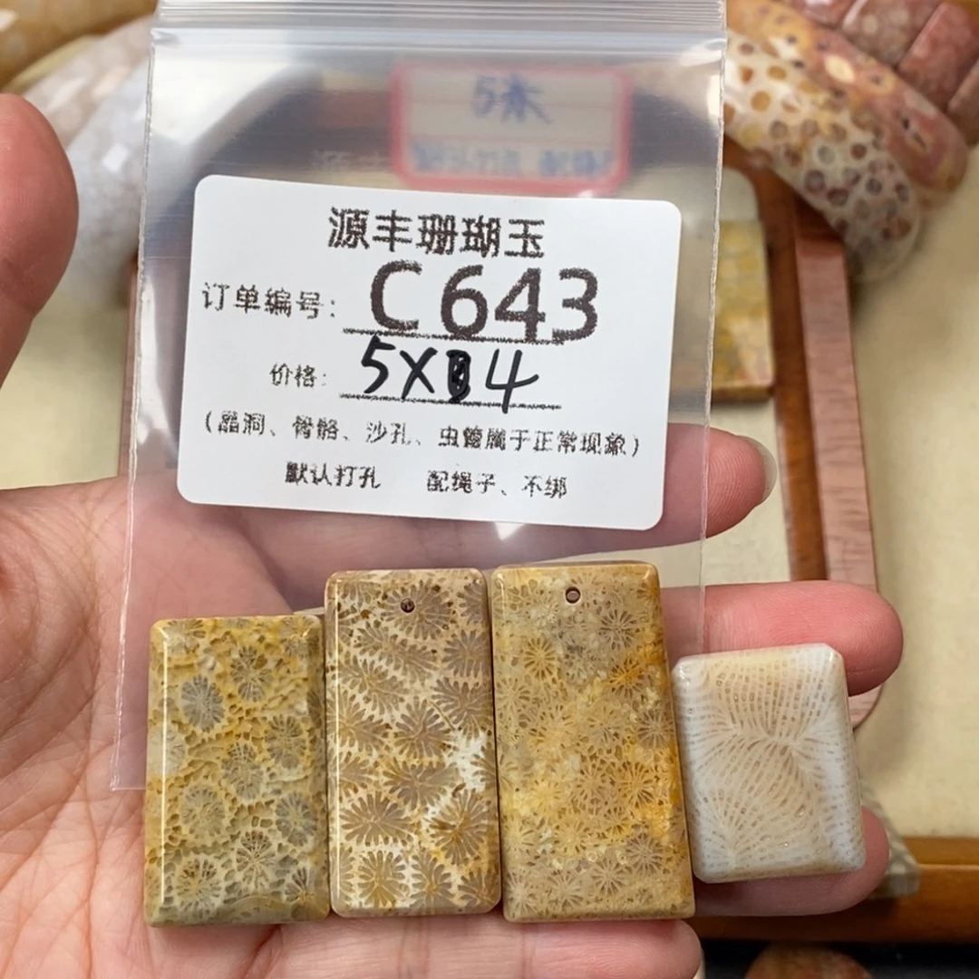 X***姨硅化玉未镶嵌颈饰