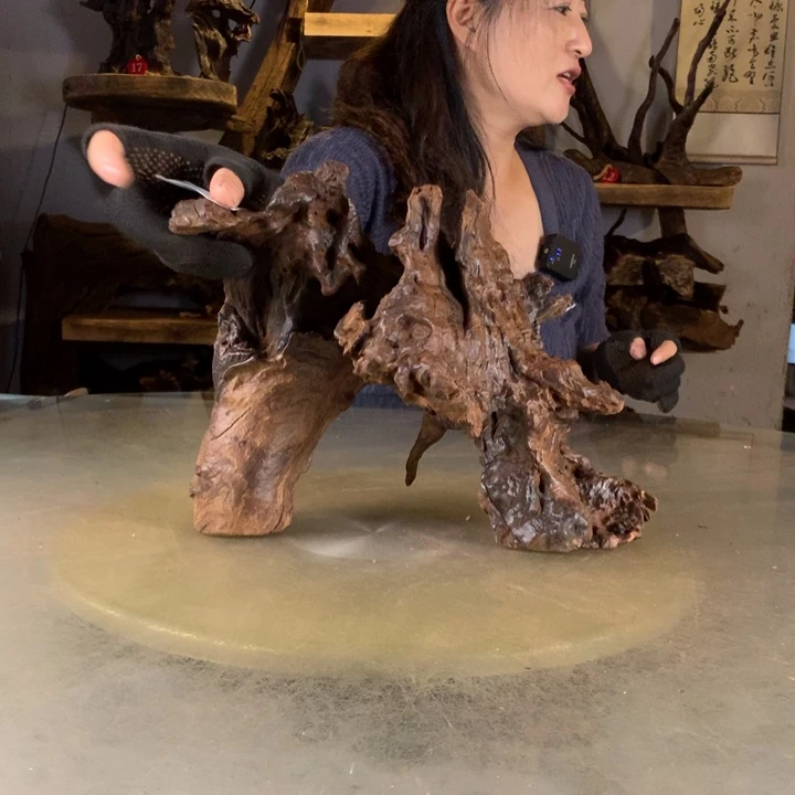 岚***韵天然的云南紫柚木会黄水