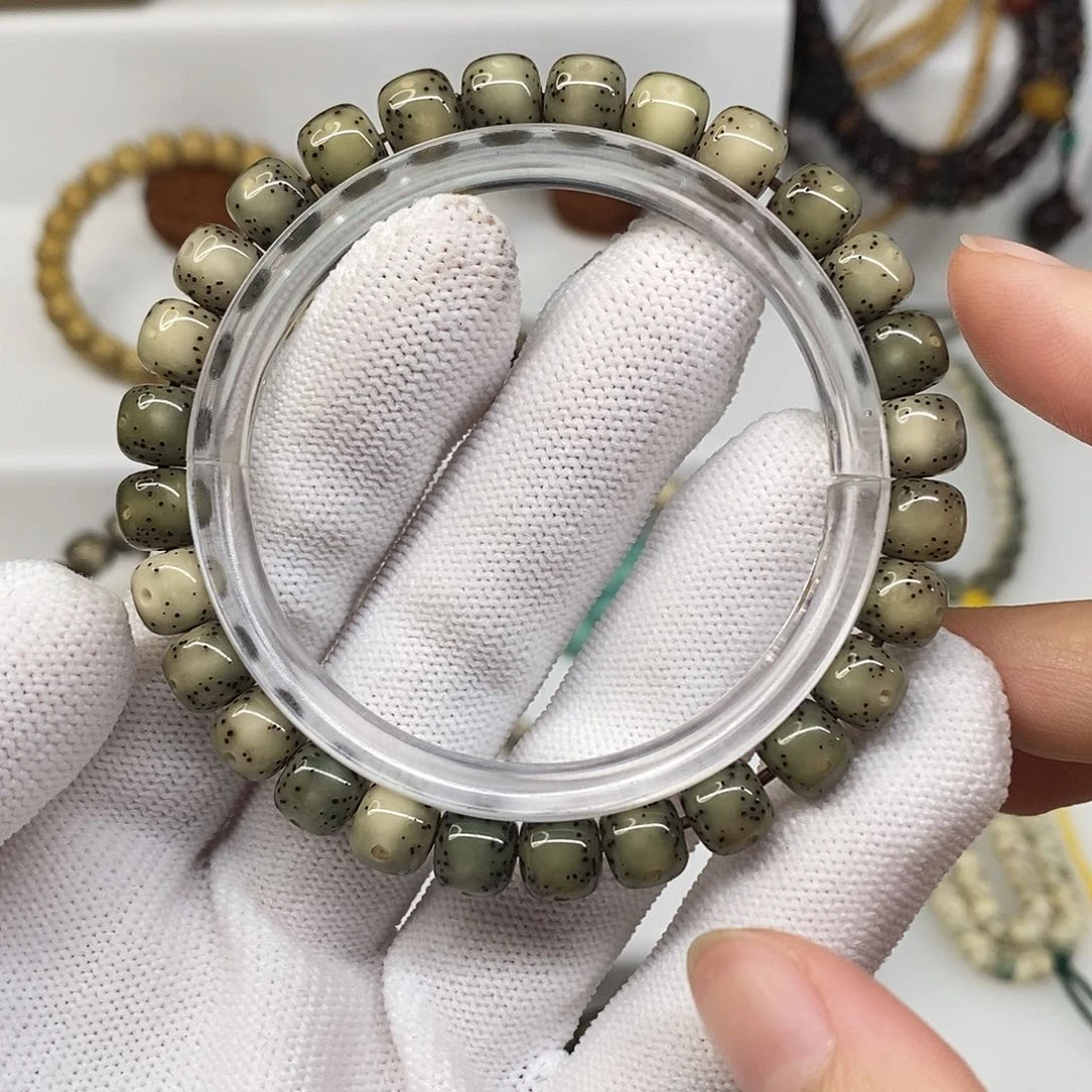 星月菩提手串卡8绿冰糖大天眼H015