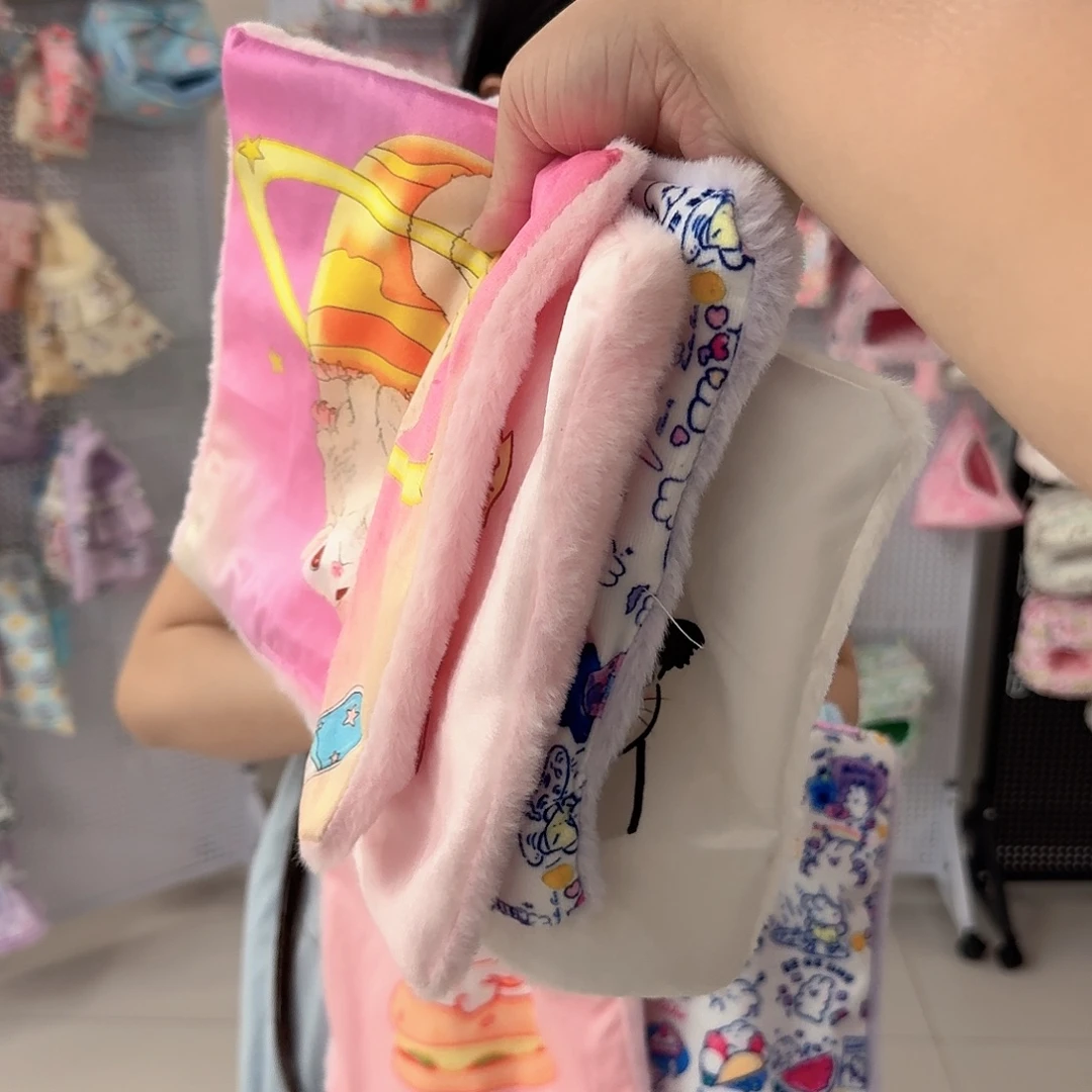 蜜袋鼯冬款仿兔毛毯子四个