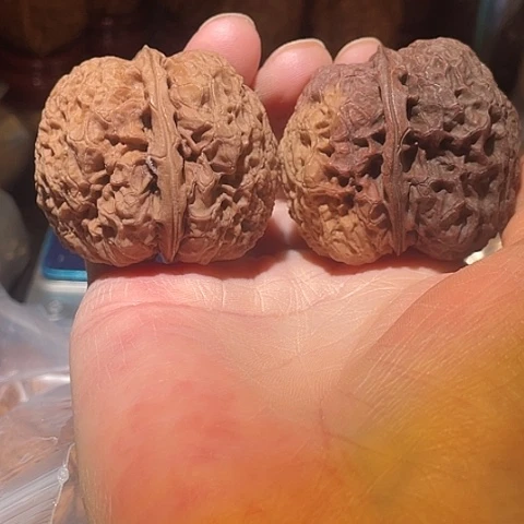 把件文玩核桃花和尚差尺彩阴45+