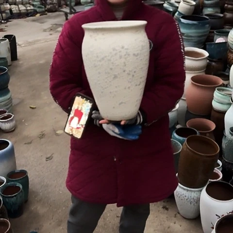 口20高31瑕疵盆子。