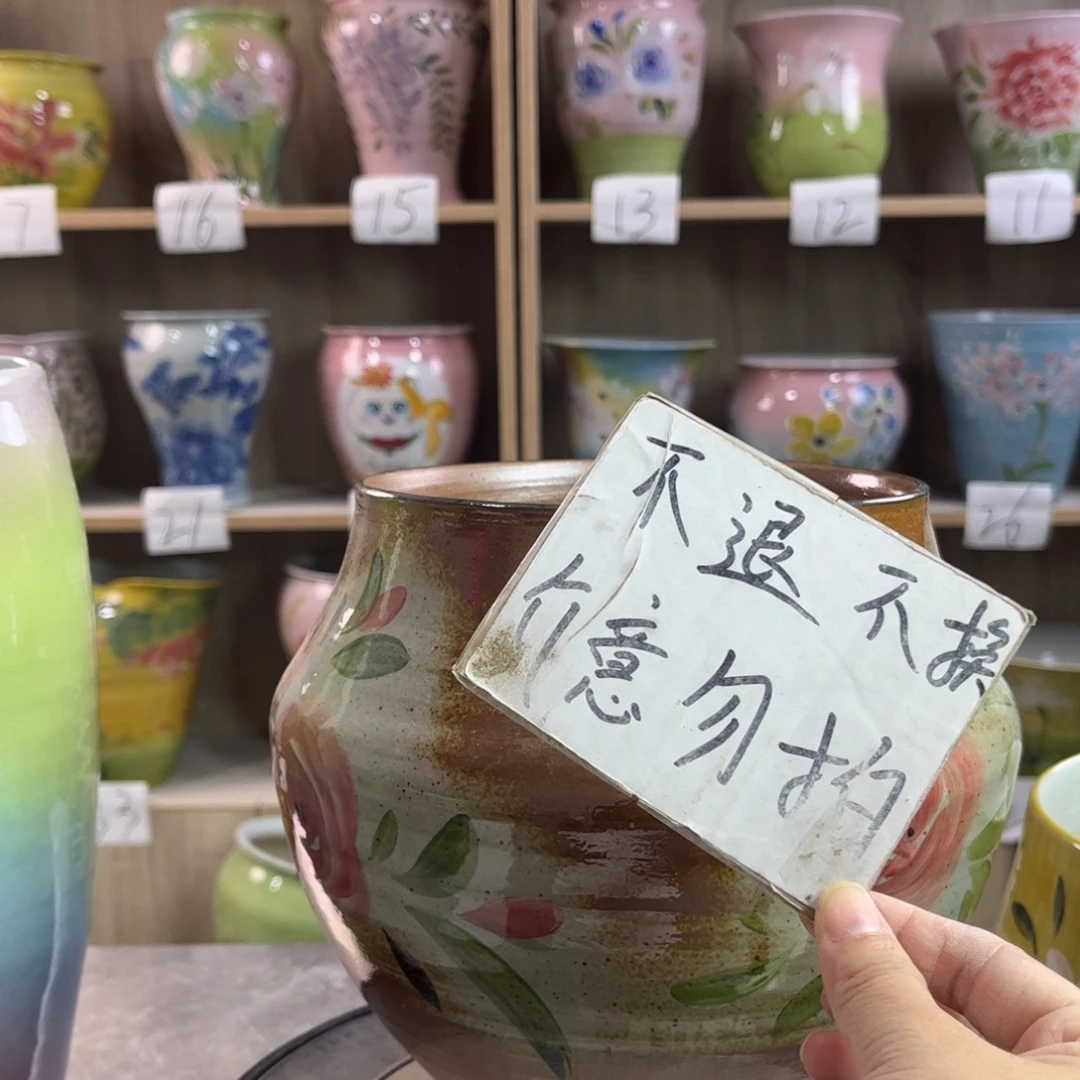 景德镇陶瓷花盆花盆