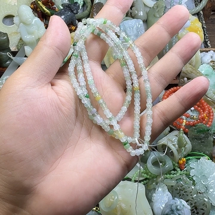 翡翠未镶嵌手链888888888