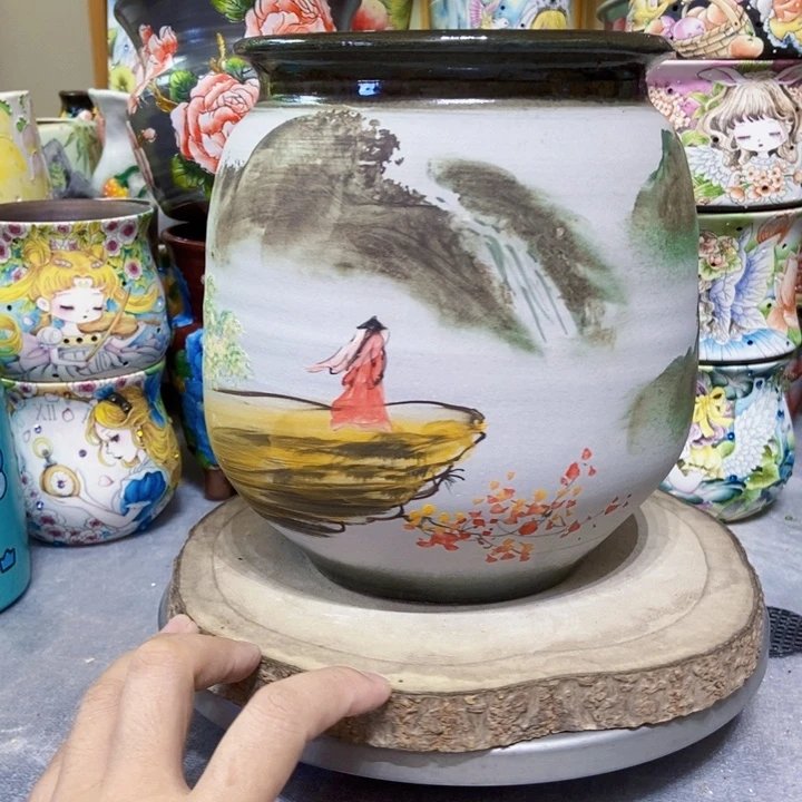 景德镇艺术手绘作品
