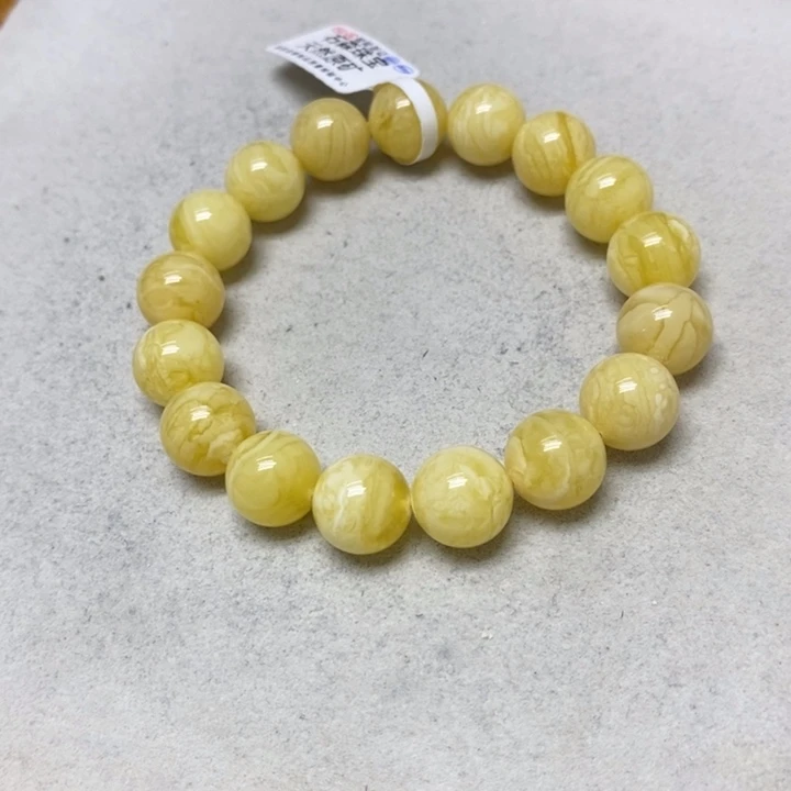 蜜蜡未镶嵌裸石串