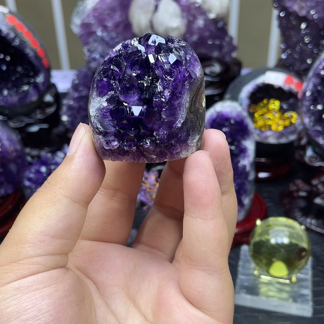 未镶嵌紫晶大型摆件（非配饰）