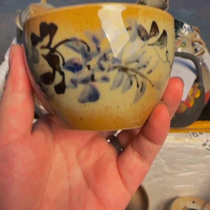 瓷片景德镇陶瓷手工手绘