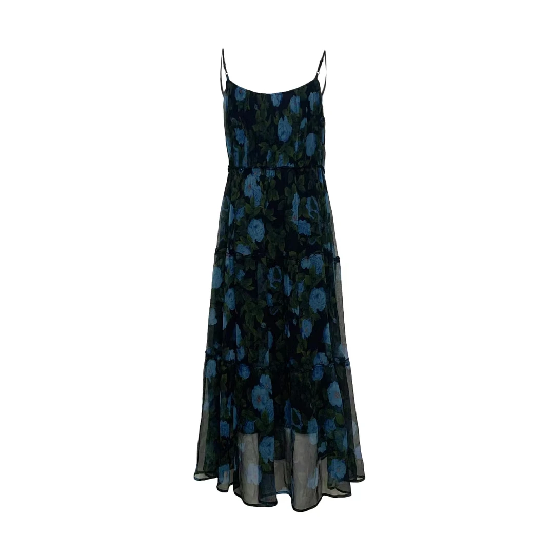 【吊带-禾枫原创】重磅100桑蚕丝连衣裙合并