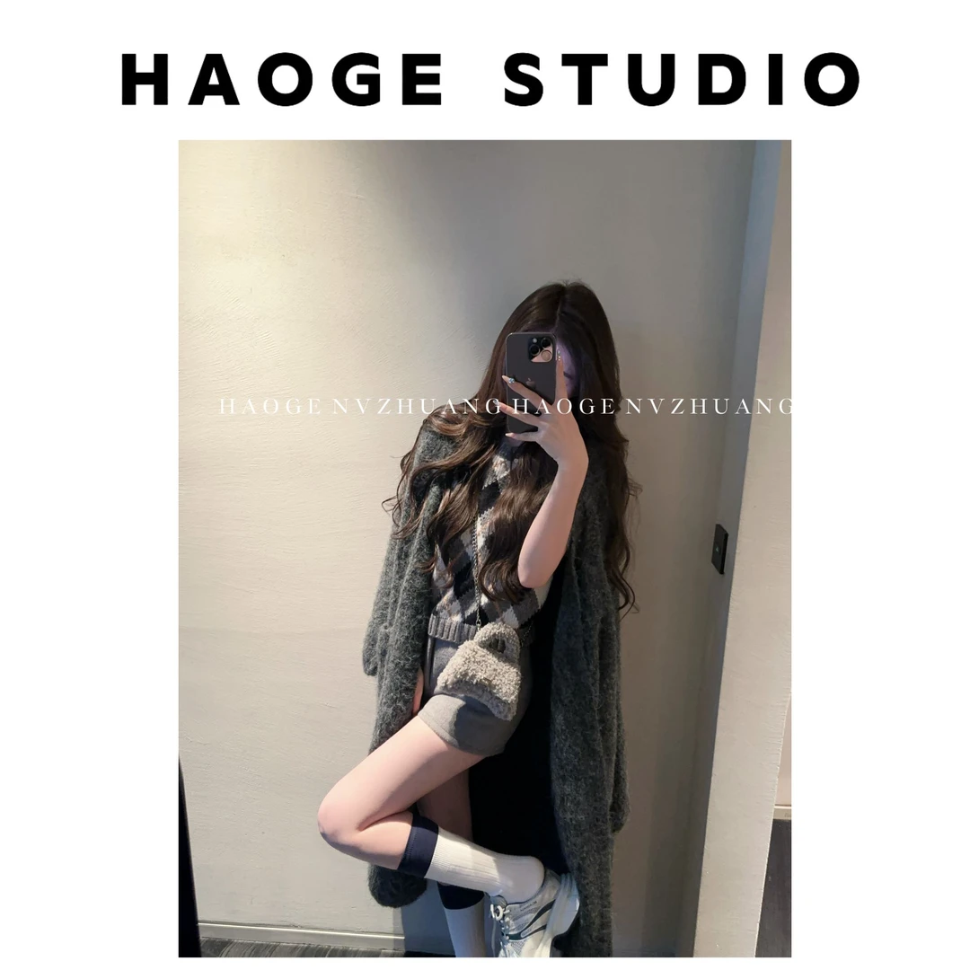 浩哥严选●绵绵被HGQ5MY3219A毛衣预秋冬保暖款休闲搭时尚慵懒感