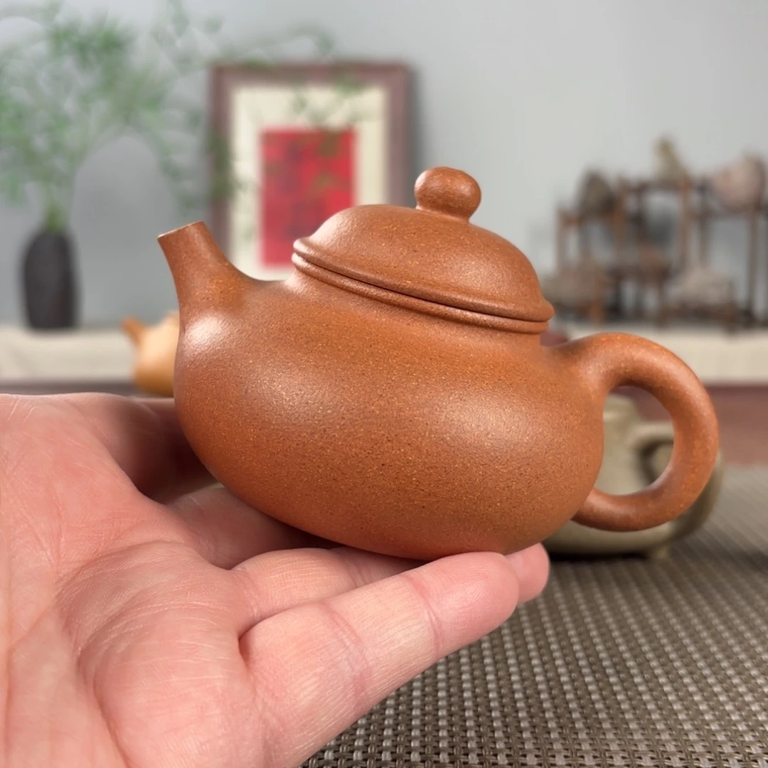 紫砂茶壶黄龙山原矿紫砂壶