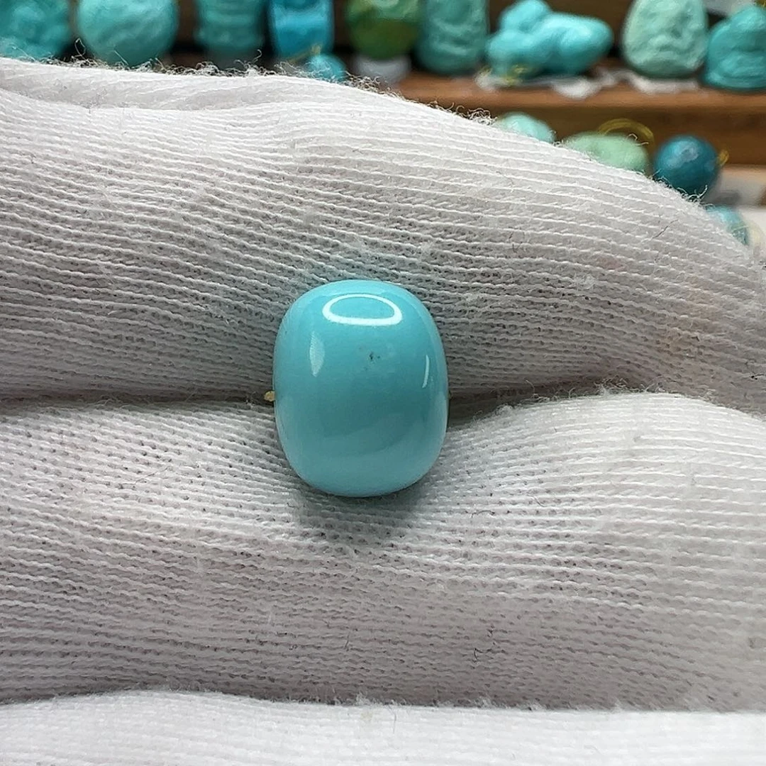 绿松石老型珠 未镶嵌