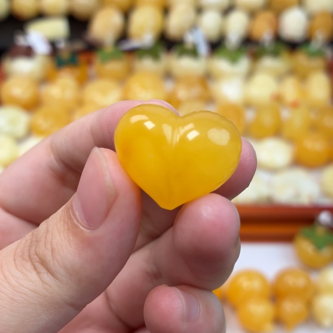 蜜蜡未镶嵌毛衣链蜜蜡