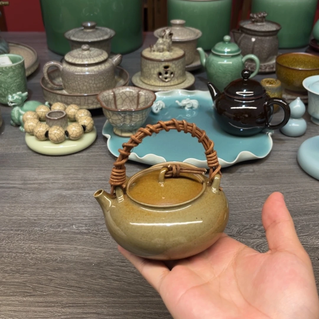 草木灰提梁壶特价