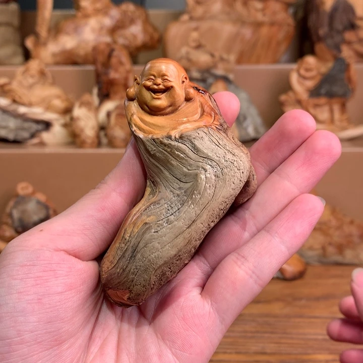 柏木（崖柏）根雕艺术品