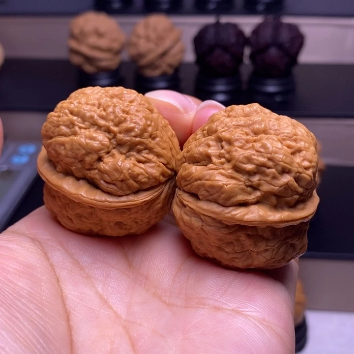 把件文玩核桃灵山老蟾42