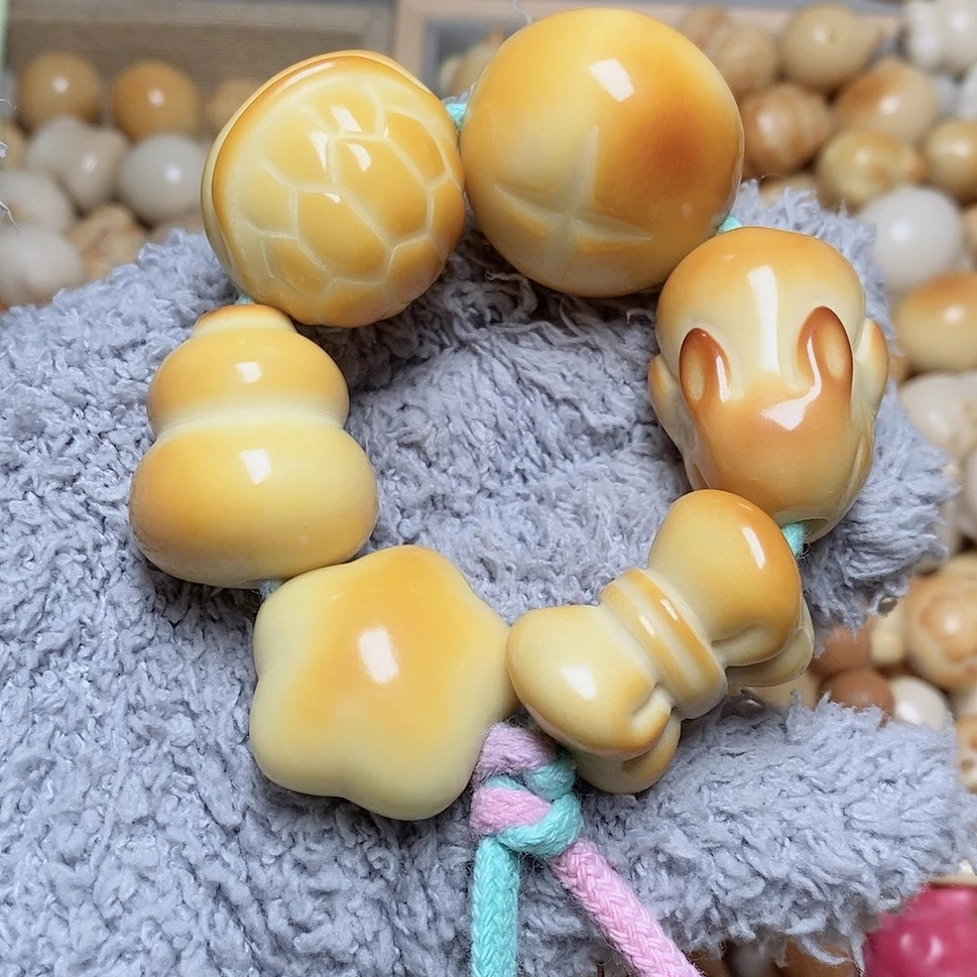 菩提根/象牙果吊坠瑕疵款多宝手捻