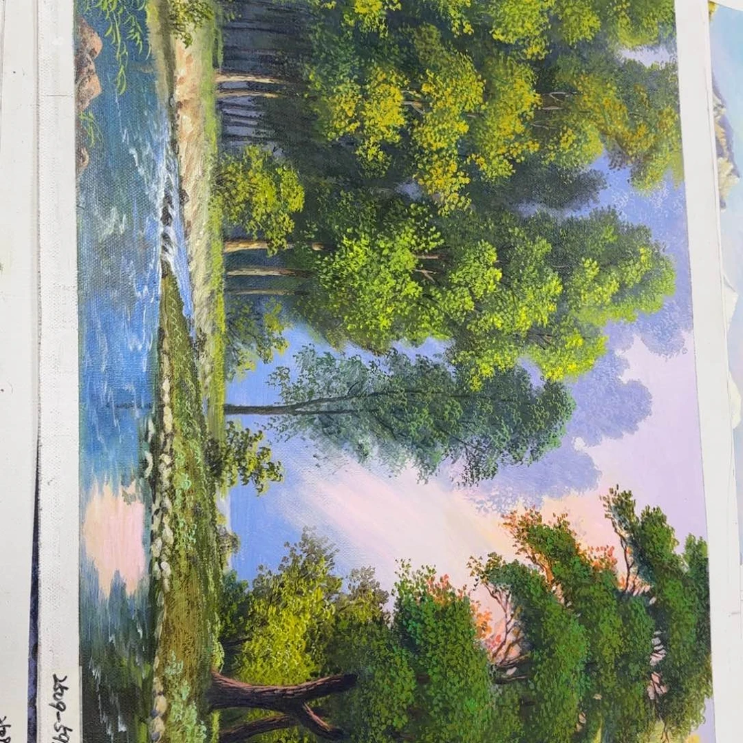 油画你在我心里是个